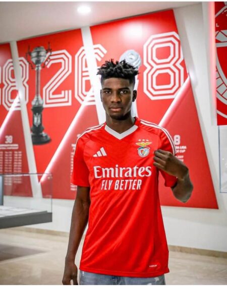 Portuguese giants, Benfica sign 18-yr-old Nigerian from Abuja academy