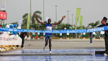 Kenya’s Kibet wins Lagos City Marathon $50,000 prize money