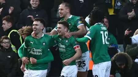 GIANTS KILLERS! Championship’s bottom club, Plymouth dump Liverpool out of FA Cup