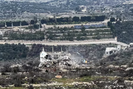 Israel keeps troops in five locations in Lebanon after deadline