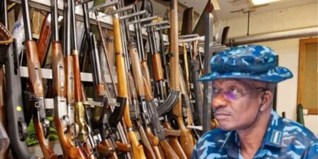 3,907 arms unaccounted for since 2019, not under Egbetokun – Police