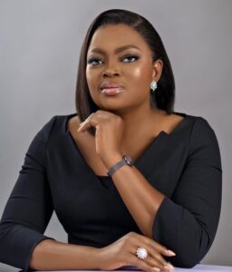 Funke Akindele celebrates as her film Behind The Scenes becomes Nollywood’s first ₦2bn box office hit.