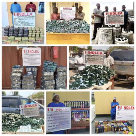 NDLEA cracks down on drug syndicate, arrests four suspects Suspects