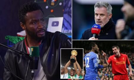 AFCON Comment: You owe Africans an apology – Mikel Obi tells Jamie Carragher Mikel