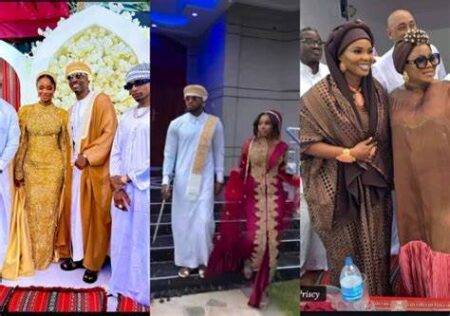 Celebrities fete Iyabo Ojo as daughter weds Tanzanian fiancé