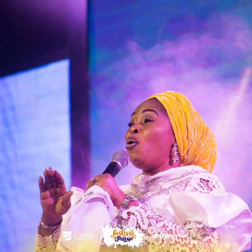 Renowned Nigeria gospel singer Tope Alabi. [Photo credit: Google]