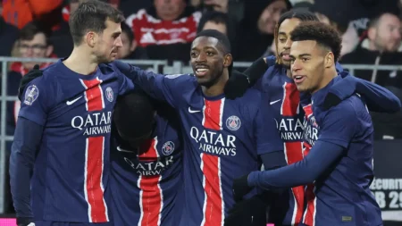 Dembele 1st-ever PSG player to score hat-tricks in consecutive matches