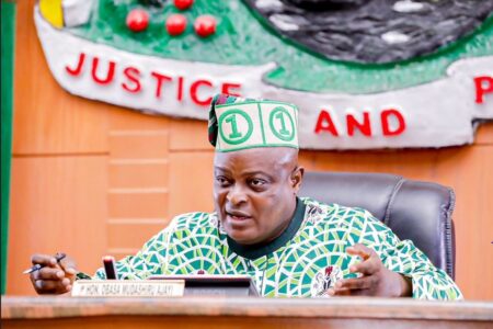 Lagos lawmakers may write Tinubu over Obasa’s removal as speaker