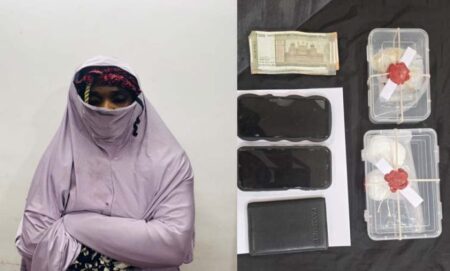 Nigerian woman arrested in India for trafficking N256m cocaine