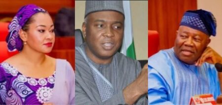 Alleged sexual harassment: Submit yourself for open probe, Saraki tells Akpabio