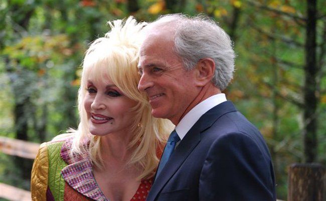 Dolly Parton and late husband Carl Dean.