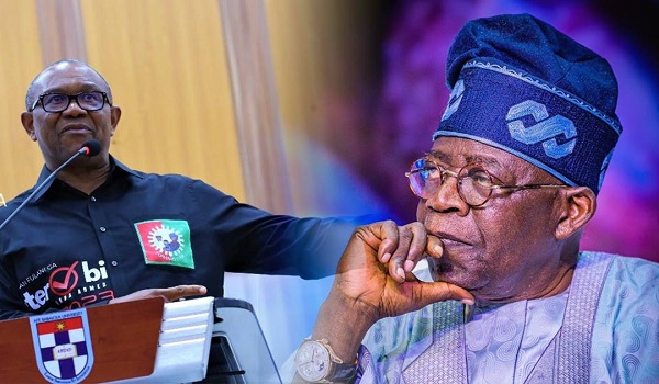 Peter Obi and Bola Tinubu