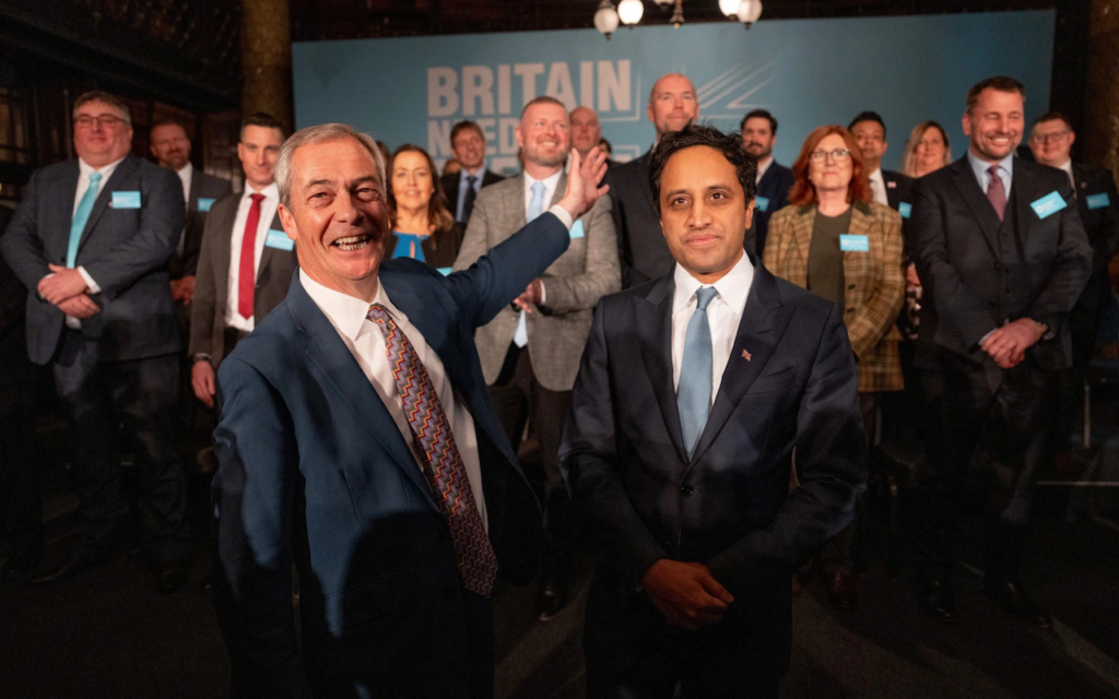 Farage reveals 29 councillors have defected to Reform