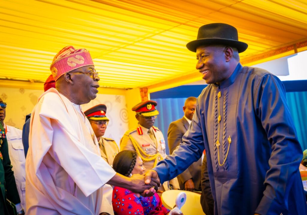 Tinubu congratulates Jonathan on winning 2025 Sunhak Peace Prize