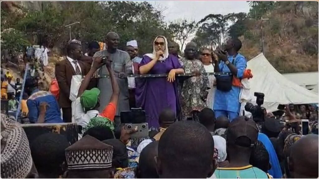 Natasha holds homecoming rally despite govt ban