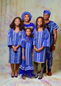 Mr. & Mrs. Owoyemi and their children