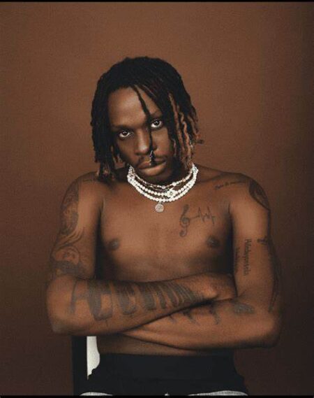 ‘My dad tattoos hurt my dad’, says Fireboy DML