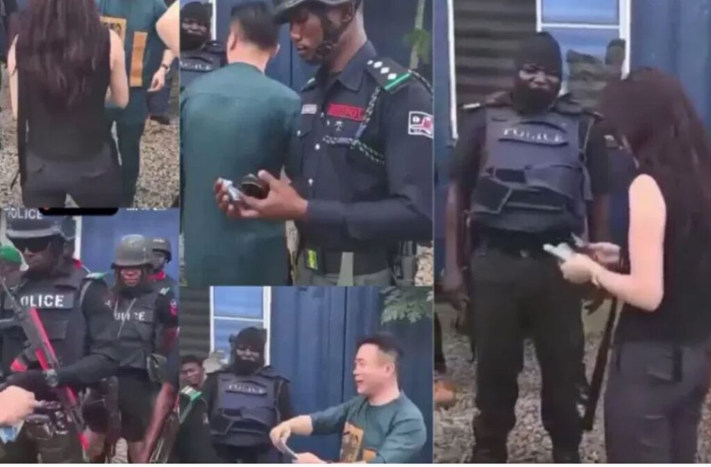 Police condemn officers caught receiving cash from Chinese national