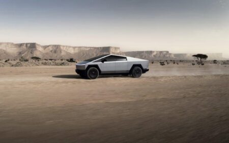 Elon Musk’s Tesla unveiled in Saudi Arabia