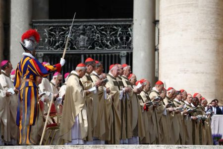 Following Pope Francis’ death, global Roman Catholics begin speculating on his successor among the red-robed cardinals, as announced by the Vatican.