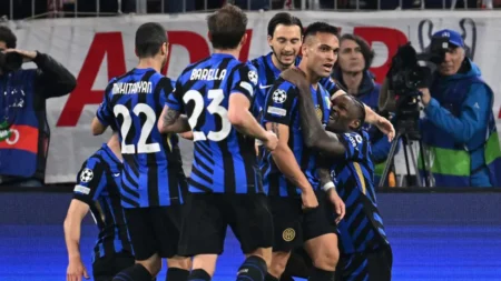 Inter Milan beat Bayern 2-1 in Champions league first leg