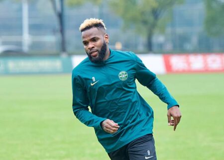 Gabonese forward Aaron Boupendza dies aged 28 in China
