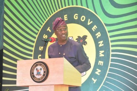 Lagos State Deputy Governor representing Sanwo-Olu