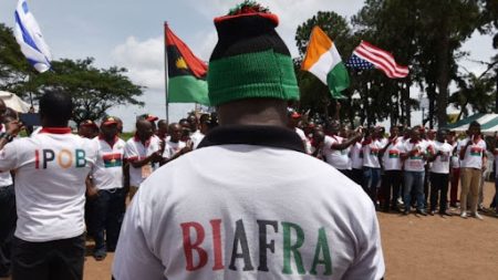 An IPOB supporter