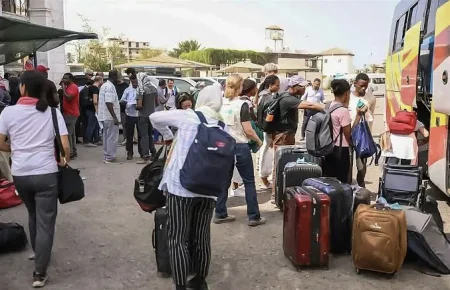 Nigeria evacuated students