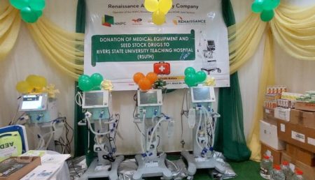 Some of the donation to RSUTH