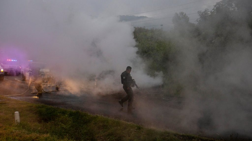 Michoacán's cartel bomb attack