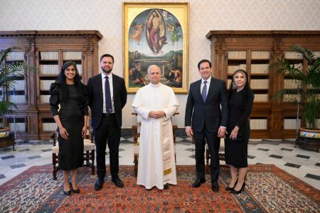 Vance, Rubio, and Pope