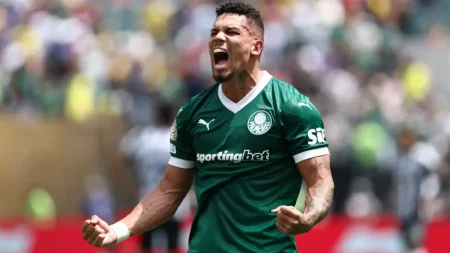 Paulinho fires Palmeiras past Botafogo in extra time Paulinho scores in extra time as 10-man Palmeiras beat Botafogo