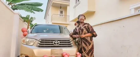 Nollywood actress Jumoke George receives duplex, land, SUV gifts Jumoke George