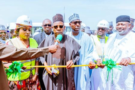 Shettima launches asset restoration to boost Nigeria’s agriculture, industry Kashim Shettima commissioning project in Borno State