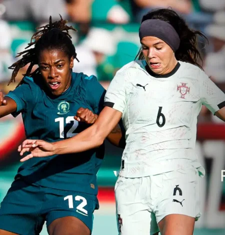 Nnadozie starred as Nigeria's Super Falcons drew 0-0 with Portugal in a friendly, making key saves to keep the team unbeaten ahead of WAFCON 2024.
