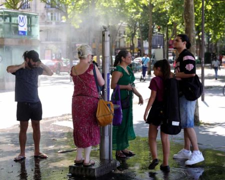 Europe scorched by vicious heatwave Europe heatwave