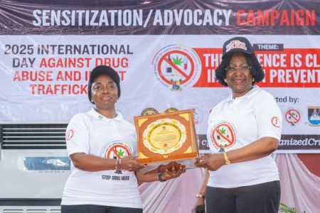 Lagos First Lady leads anti-drug campaign at LASU, urges youth engagement Lagos State First Lady Ibijoke Sanwo-Olu