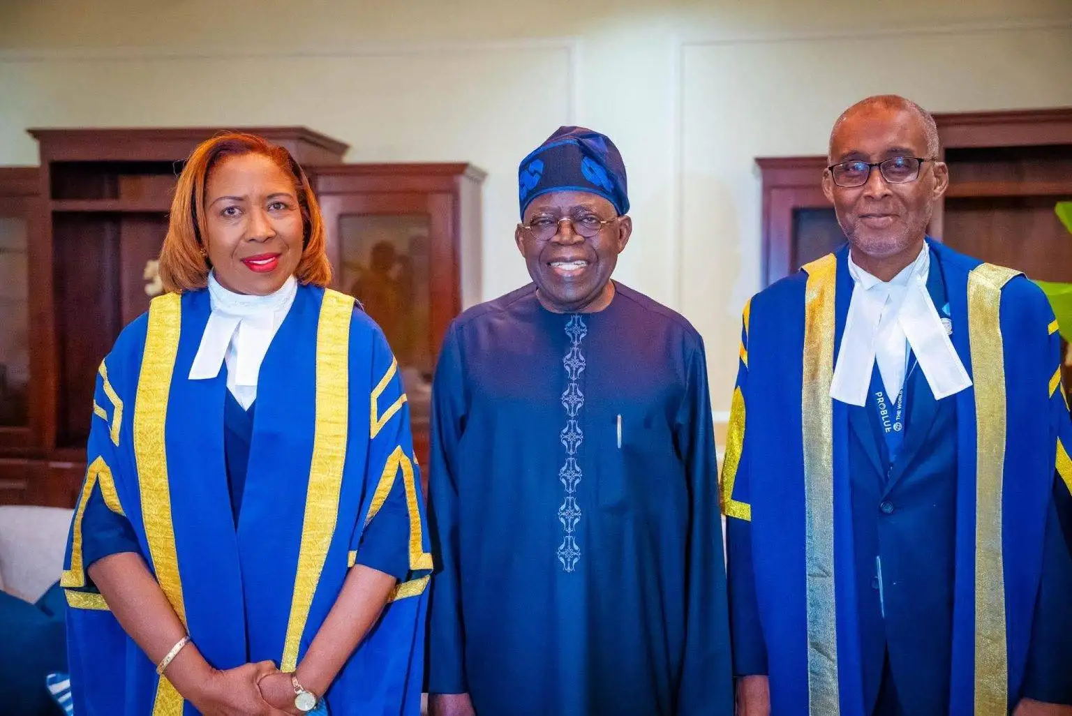 Tinubu: Nigerian scholarships for Caribbean students start next year Bola Tinubu during a joint press conference with Saint Lucia's Prime Minister Philip J. Pierre