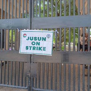 Tensions mount in Osun as JUSUN strike enters 41st day: APC, Judiciary workers trade blame Osun State Judiciary complex in Osogbo stands deserted as the JUSUN strike enters its 41st day, halting all court activities across the state.