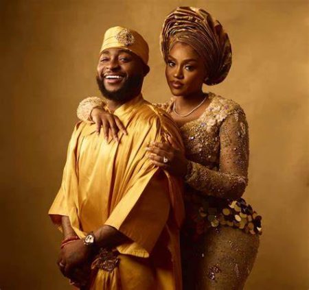 Davido and wife Chioma Adeleke