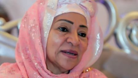 Abacha did not loot, he saved money for Nigeria – Wife Maryam Abacha, wife of late Sani Abacha