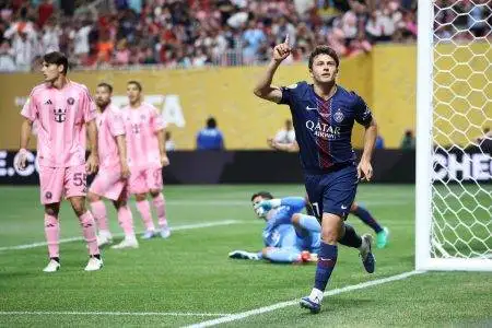 PSG progress with 4-0 win over Inter Miami Paris Saint-Germain players celebrate a goal during their 4-0 victory over Inter Miami in the 2025 Club World Cup Round of 16.