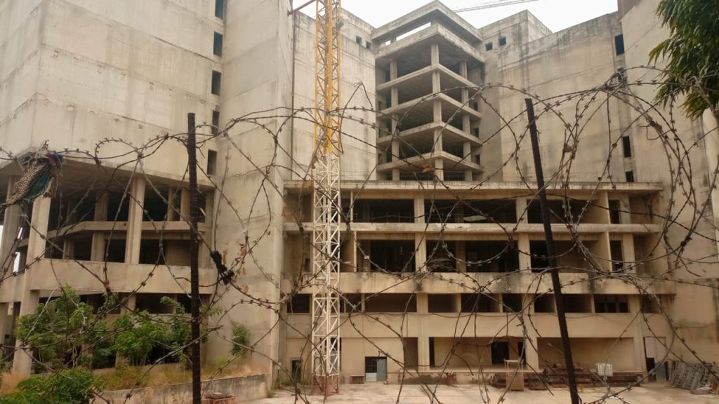 National Library project still in limbo since 2006 Abandoned National Library Abuja