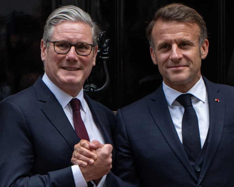 More migrants enter UK than leave under ‘One In, One Out’ Deal UK's PM Keir Starmer and France's Macron