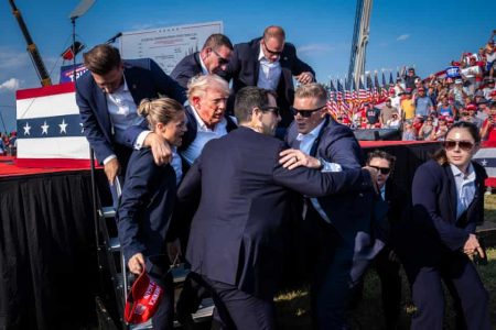 Six secret service agents suspended over Trump assassination attempt