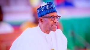Late President Buhari.