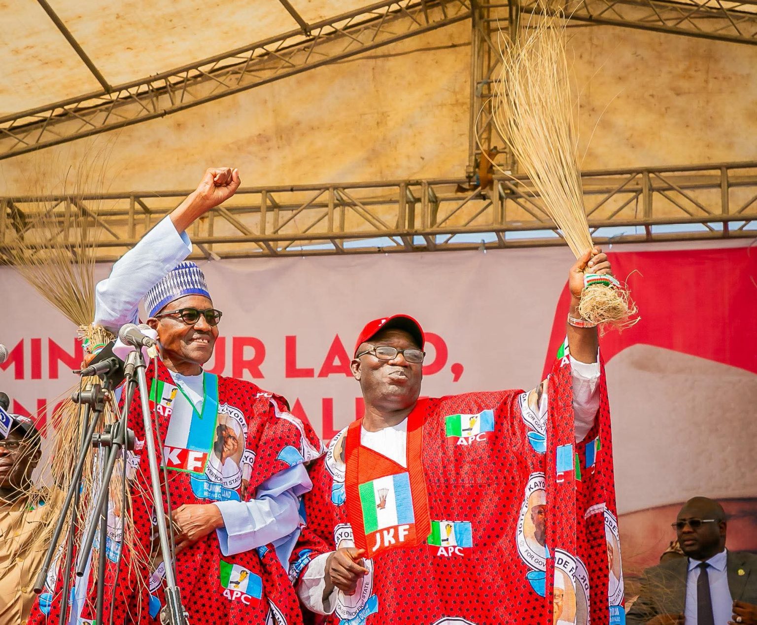 Kayode Fayemi and Muhammadu Buhari