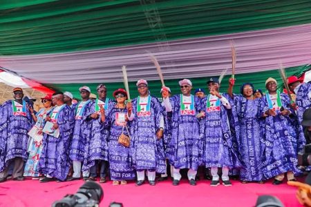 Political giants endorse Tinubu, Oyebanji for second term Political giants endorsed Tinubu and Oyebanji