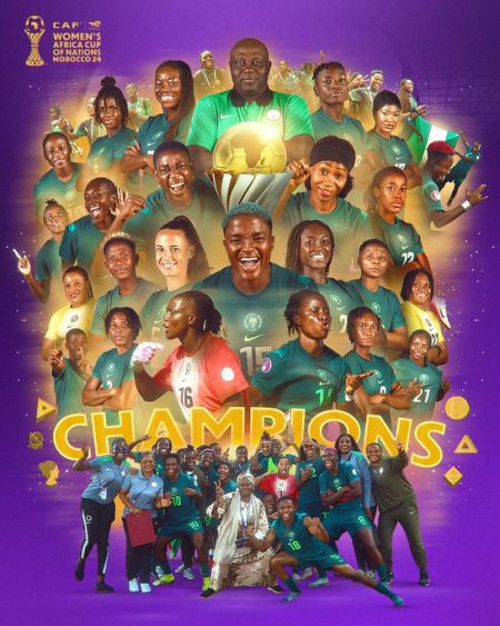 Four super falcons make WAFCON best XI after historic win Four Nigerian Super Falcons players — Rasheedat Ajibade, Esther Okoronkwo, Michelle Alozie, and Chiamaka Nnadozie — celebrating after being named in WAFCON Best XI.